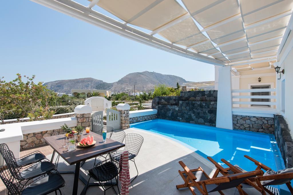 Secret Earth Villas - Santorini Kamari  Ngoại thất bức ảnh