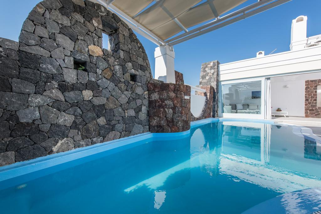 Secret Earth Villas - Santorini Kamari  Ngoại thất bức ảnh