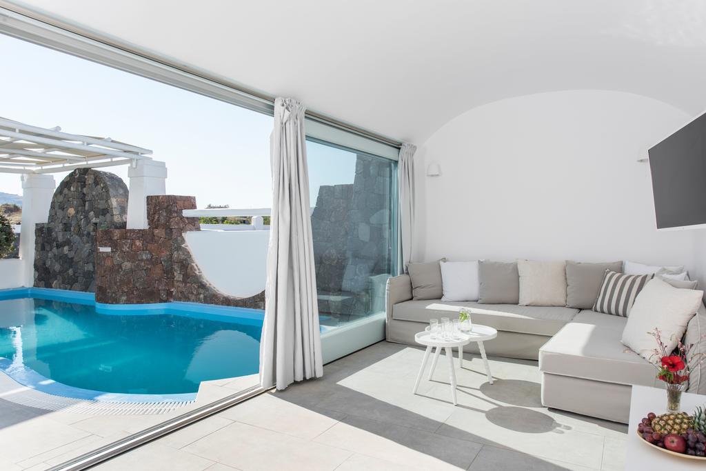 Secret Earth Villas - Santorini Kamari  Ngoại thất bức ảnh