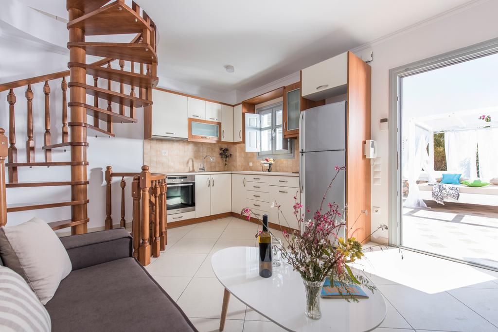 Secret Earth Villas - Santorini Kamari  Ngoại thất bức ảnh
